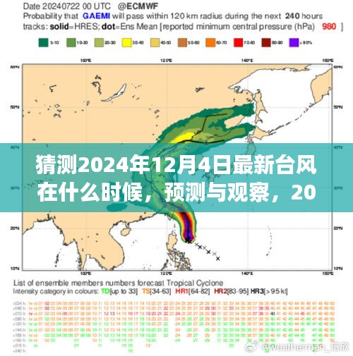 2024年12月4日最新台风预测与动态观察，影响及应对策略
