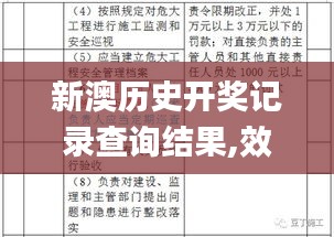 新澳历史开奖记录查询结果,效率资料解释定义_eShop7.230