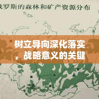 树立导向深化落实，战略意义的关键所在